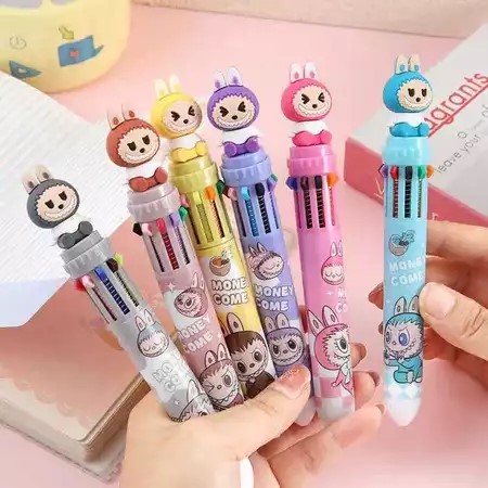 

AWC PULPEN 10 WARNA KARAKTER LABUBU DOLL TRENDY /(PCS)