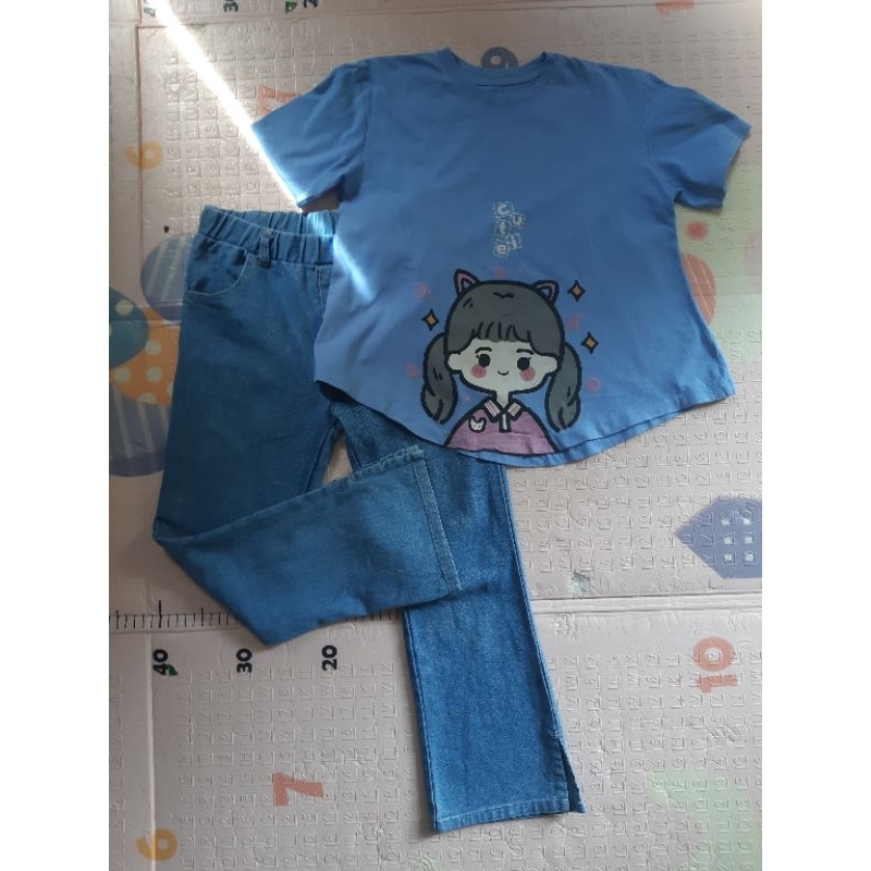 BAJU ANAK PEREMPUAN/littlecrown/paddlekids/flowerskids/dendora.id