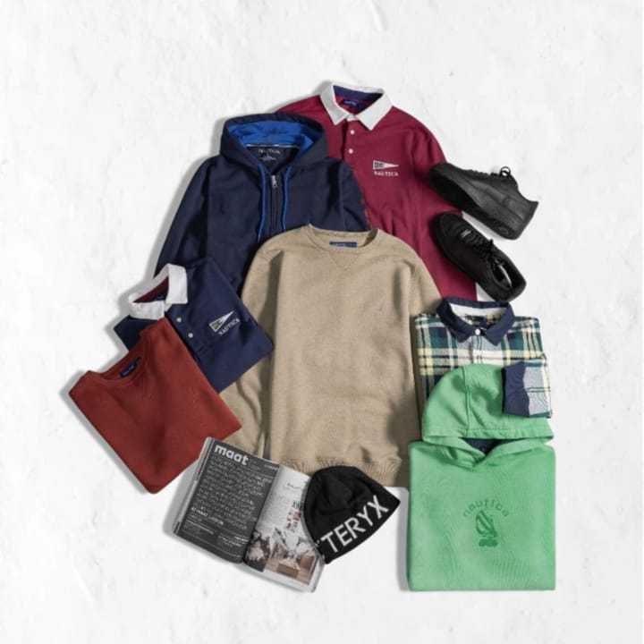 Jaket Pria & Polo Sweatshirt Logo