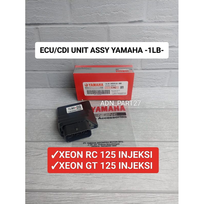 Ecu (1LB) Cdi unit Assy Yamaha Xeon gt 125 injeksi/Xeon rc 125 injeksi