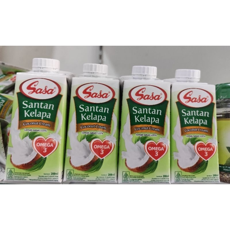 

Sasa Santan kepala 200ml