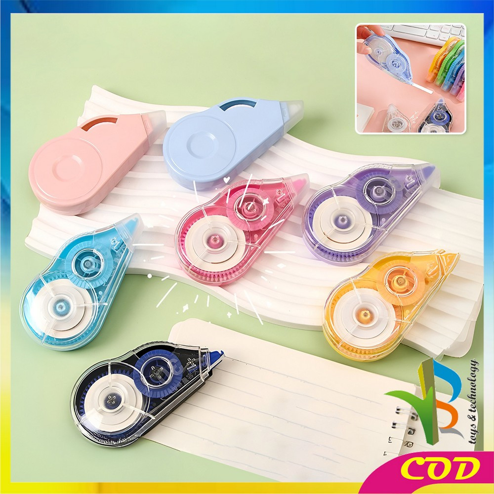 

RB-A113 Correction Tape Polos Tipe X Kertas Roll Serbaguna / Pita Koreksi Peralatan Sekolah Anak / Tip Ex Correction Students Stationary