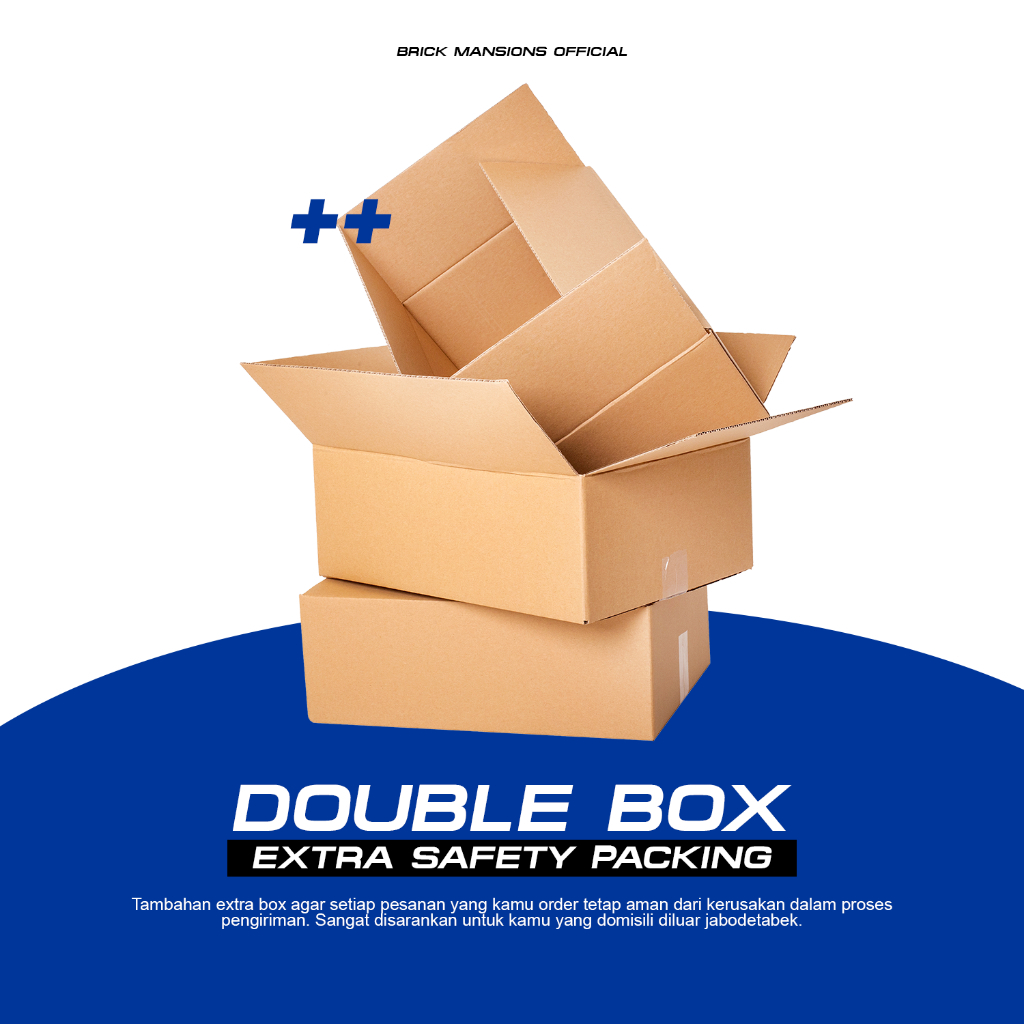 

Brick Mansions - Extra Box Kardus Box Kotak Dus Hampers Diecut