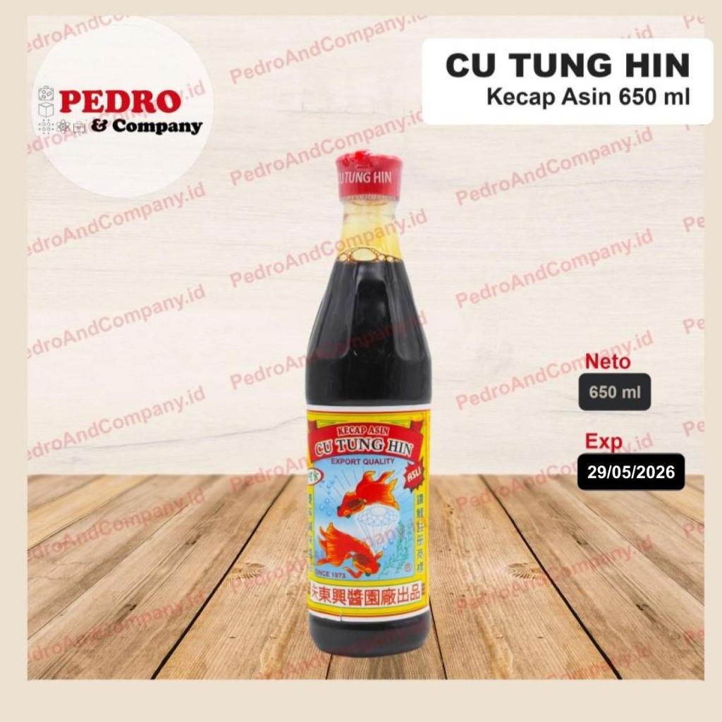 

Cu tung hin kecap ikan asin no. 1 asli 650 ml - fish sauce
