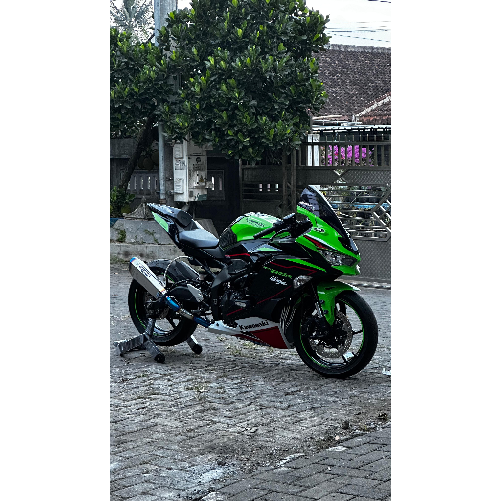 Knalpot kawasaki zx25r/rr-knalpot zx25r full system