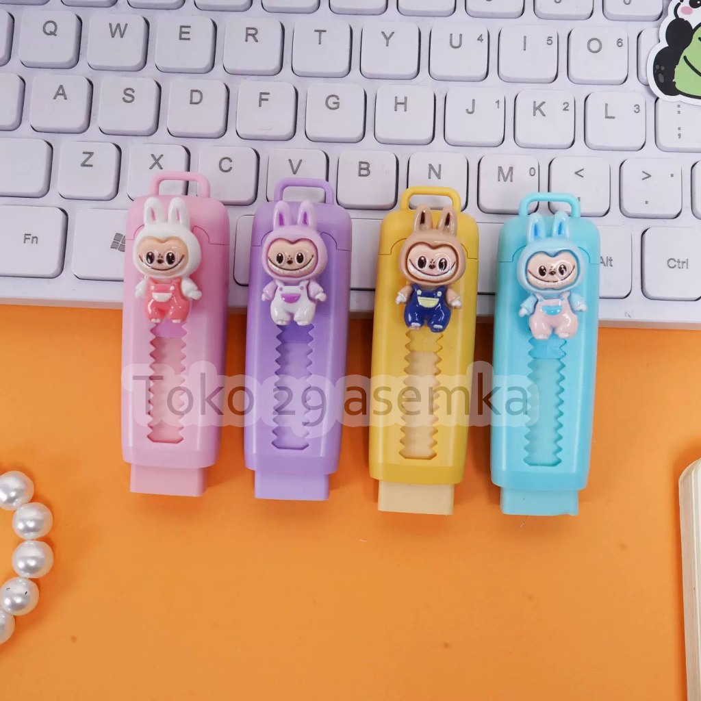 

PENGHAPUS CUTTER LABUBU SETIP STIP ERASER LUCU UNIK FANCY KARAKTER ALAT TULIS KANTOR SEKOLAH MURAH TERMURAH COD