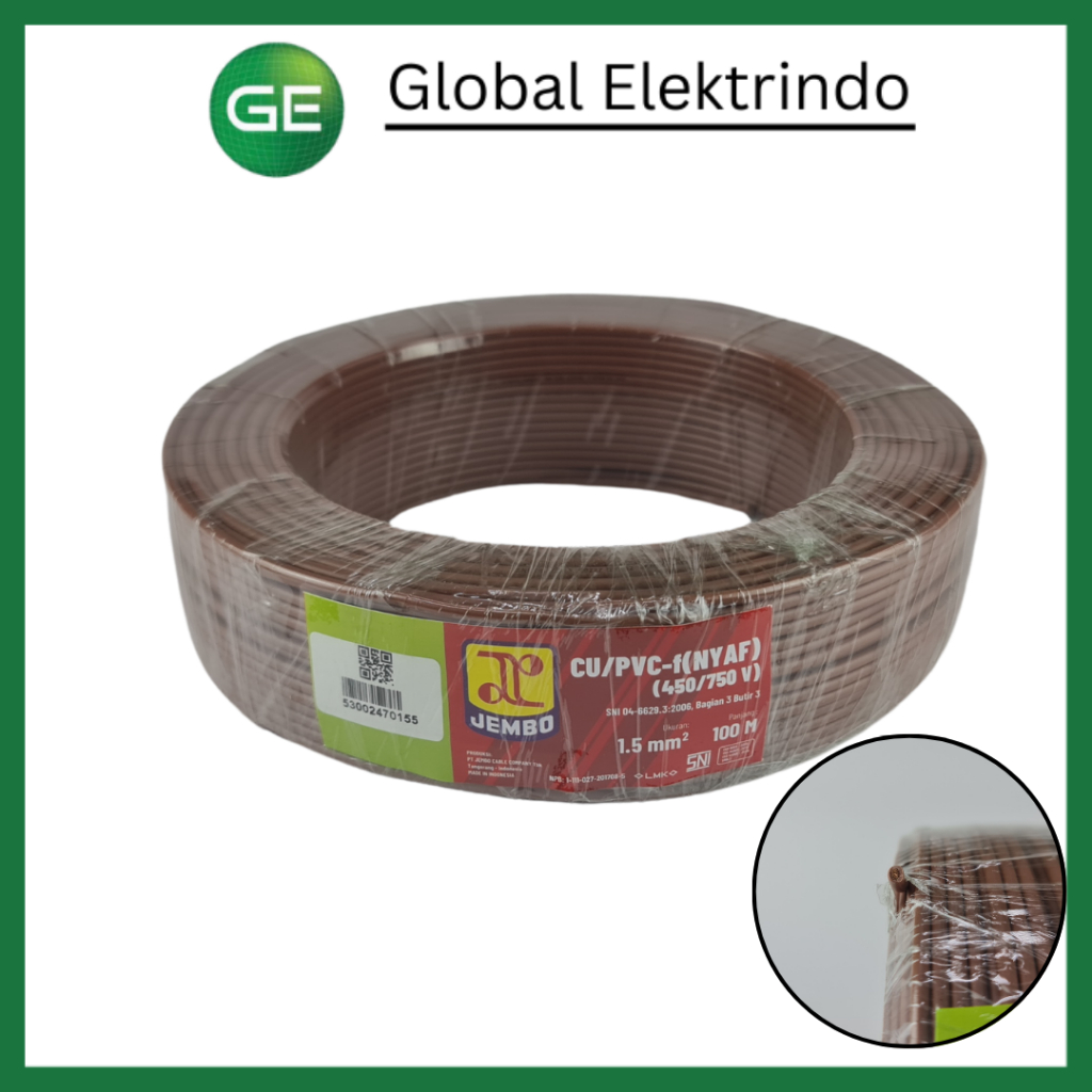 NYAF 1 x 1.5 mm2 (100 meter/Roll) Jembo