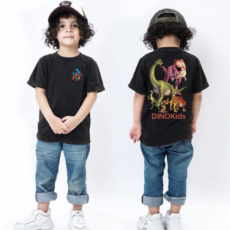 kaos anak premium,distro anak, kaos anak laki-laki dan perempuan, baju anak murah, baju anak dinosao