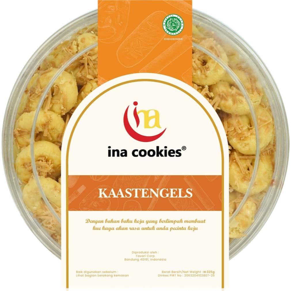 

Kaastengels - Kue Kering Premium Toples Reguler by Ina Cookies (RAPUH)