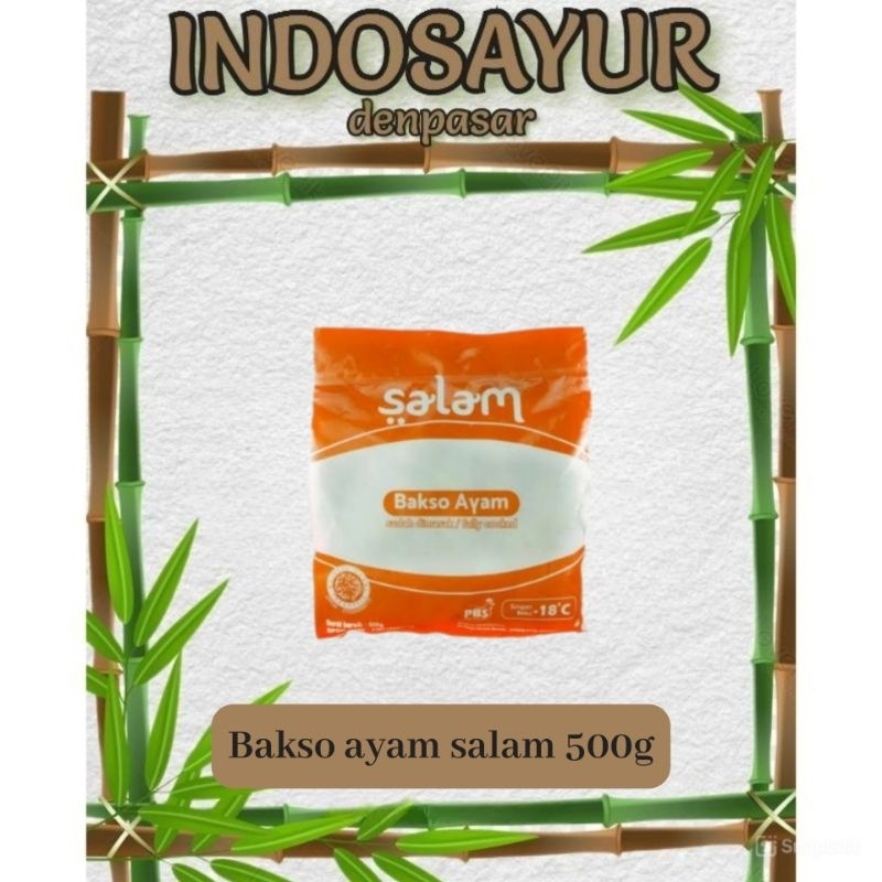 

Bakso ayam salam 500g _ INDOSAYUR