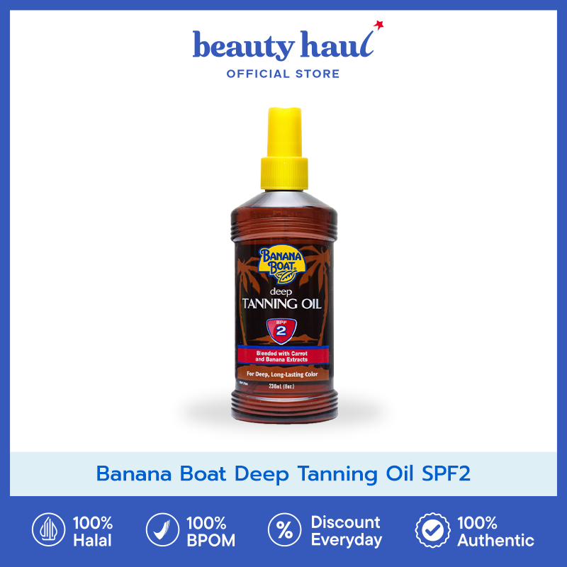 BANANA BOAT Deep Tanning Oil SPF2 236ml