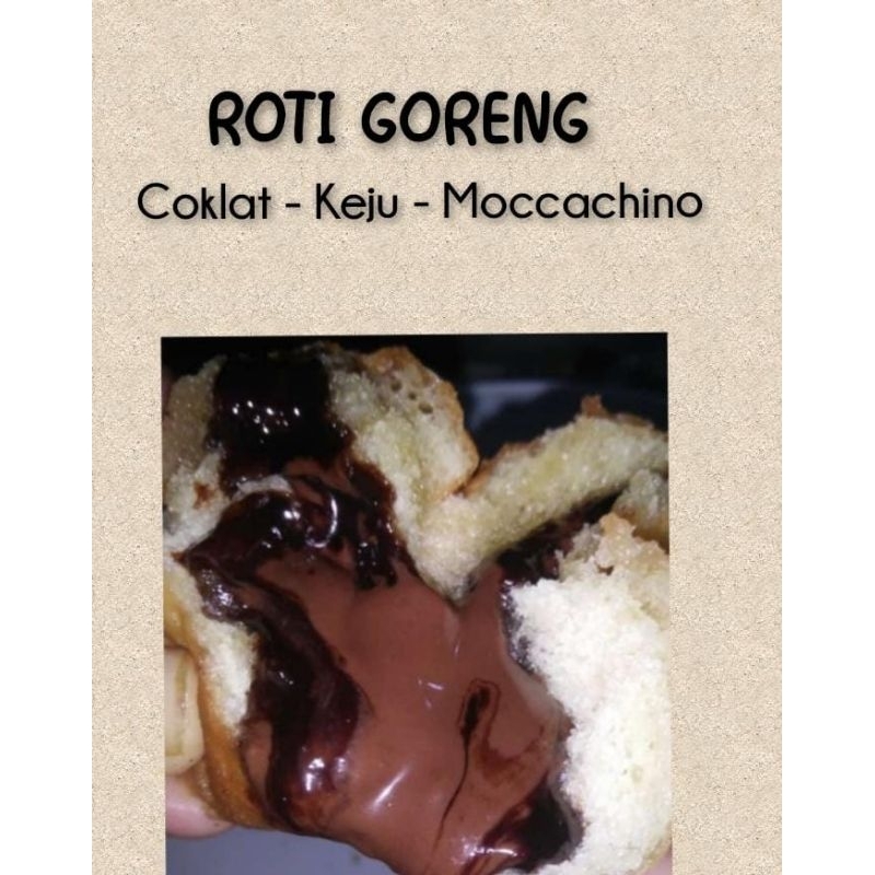 

Roti Goreng Cokelat/Keju (Isi 10)