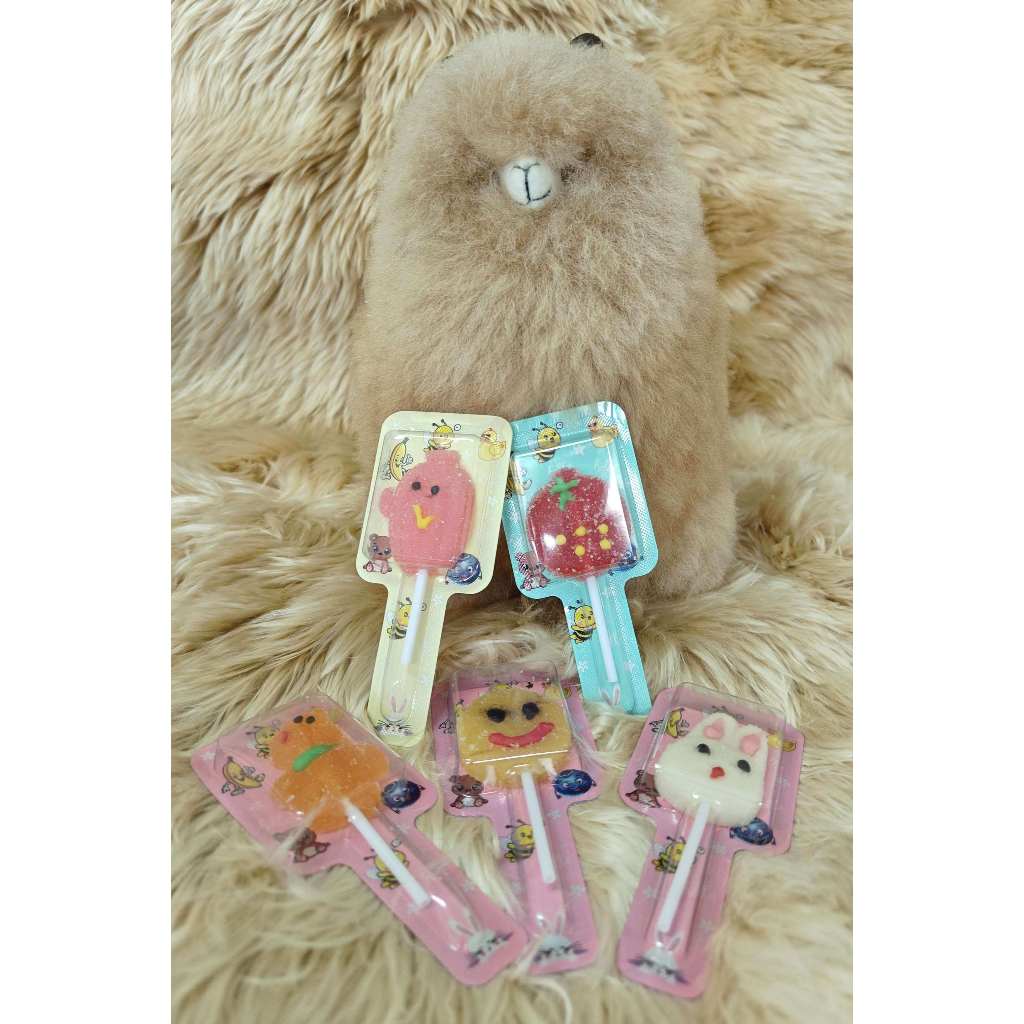 

permen DSM gummy lollipop candy 6Pcs
