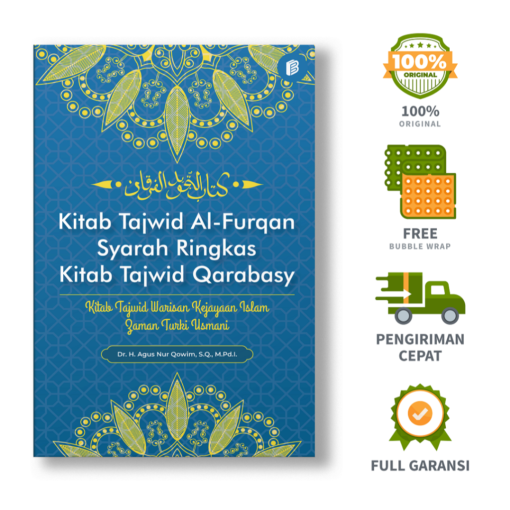 Kitab Tajwid Al-Furqan Syarah Ringkas Kitab Tajwid Qarabasy : Kitab Tajwid Warisan Kejayaan Islam Za