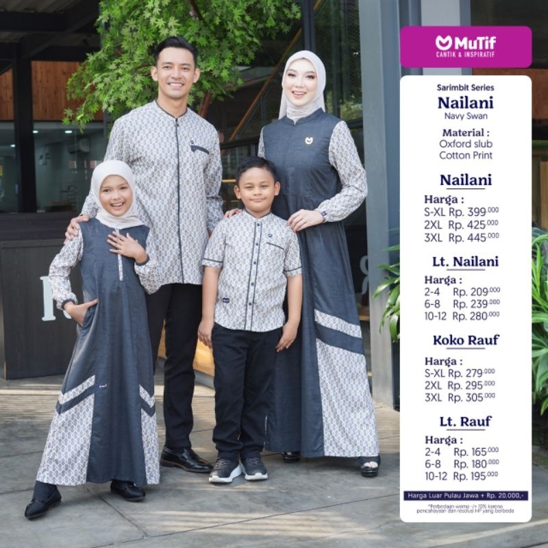 SARIMBIT MUTIF NAILANI NAVY SWAN