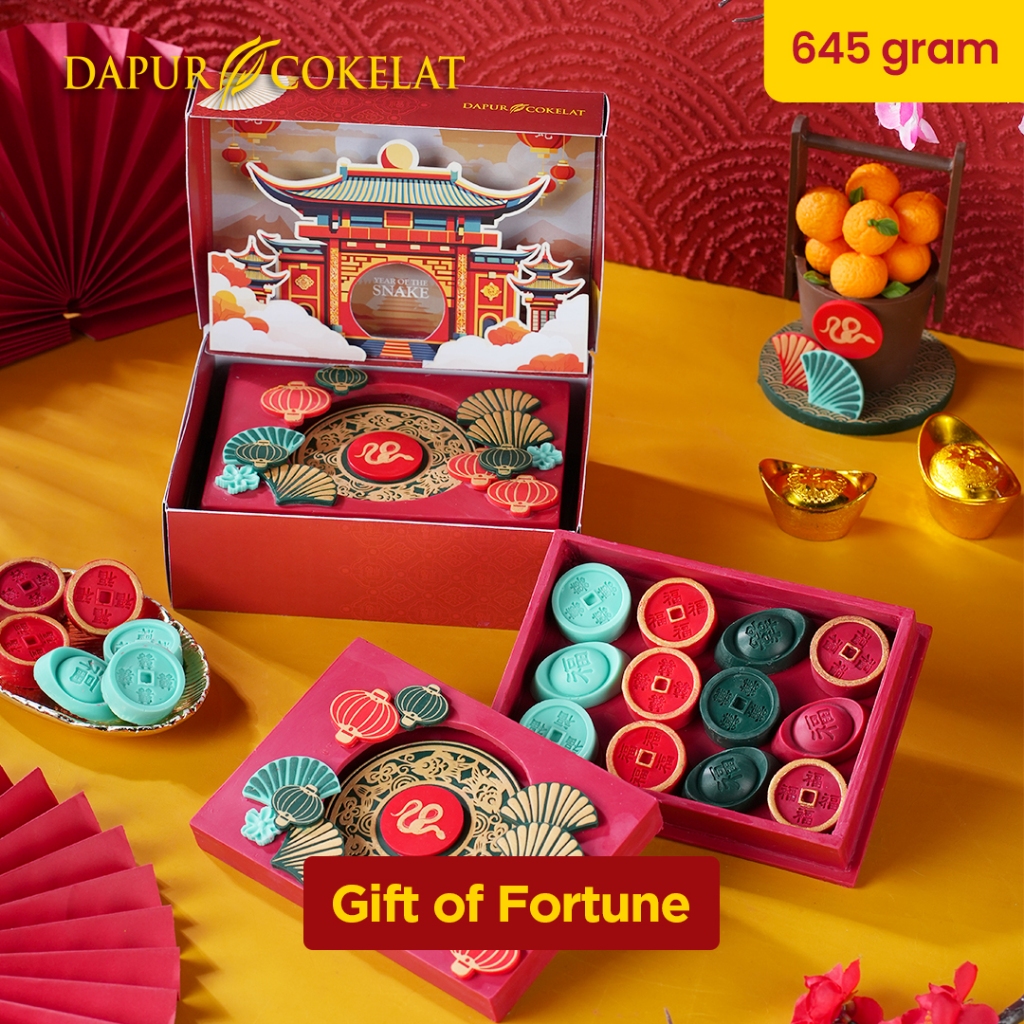 

DAPUR COKELAT - Gift of Fortune | Cokelat Imlek | Chinese New Year Collection