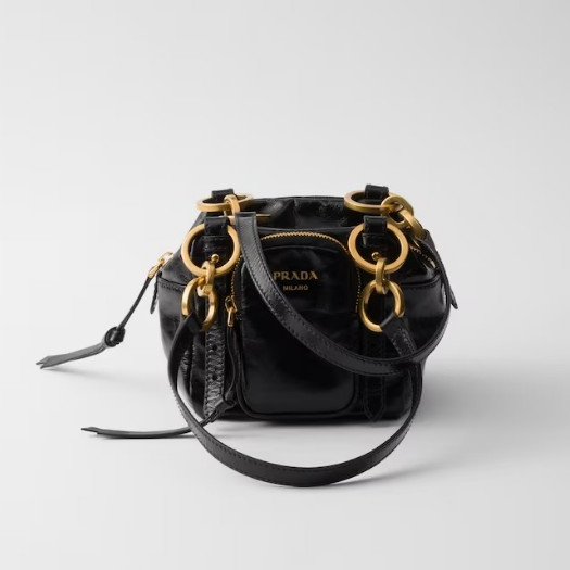 Tas kecil kulit Prada