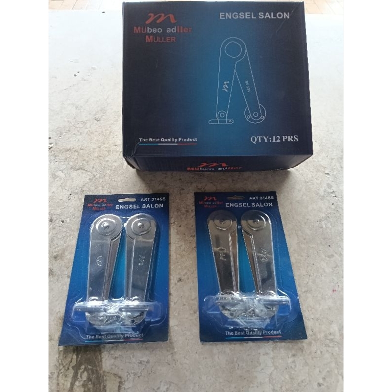 Engsel Salon/Sikutan Jendela 9 inch MULLER STAINLESS STEEL