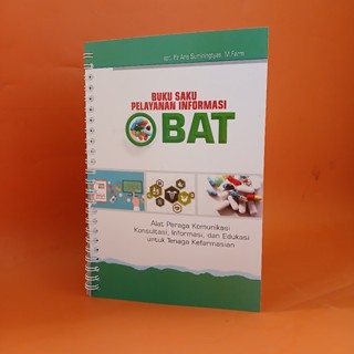 Terbaru Buku Saku Pelayanan Informasi Obat - Buku Saku PIO Farmasi - Buku Kesehatan Farmasi