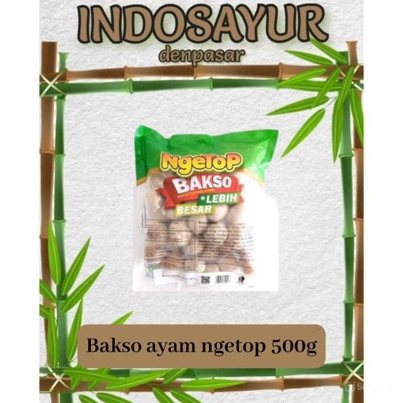 

Bakso ayam ngetop 500g _ INDOSAYUR