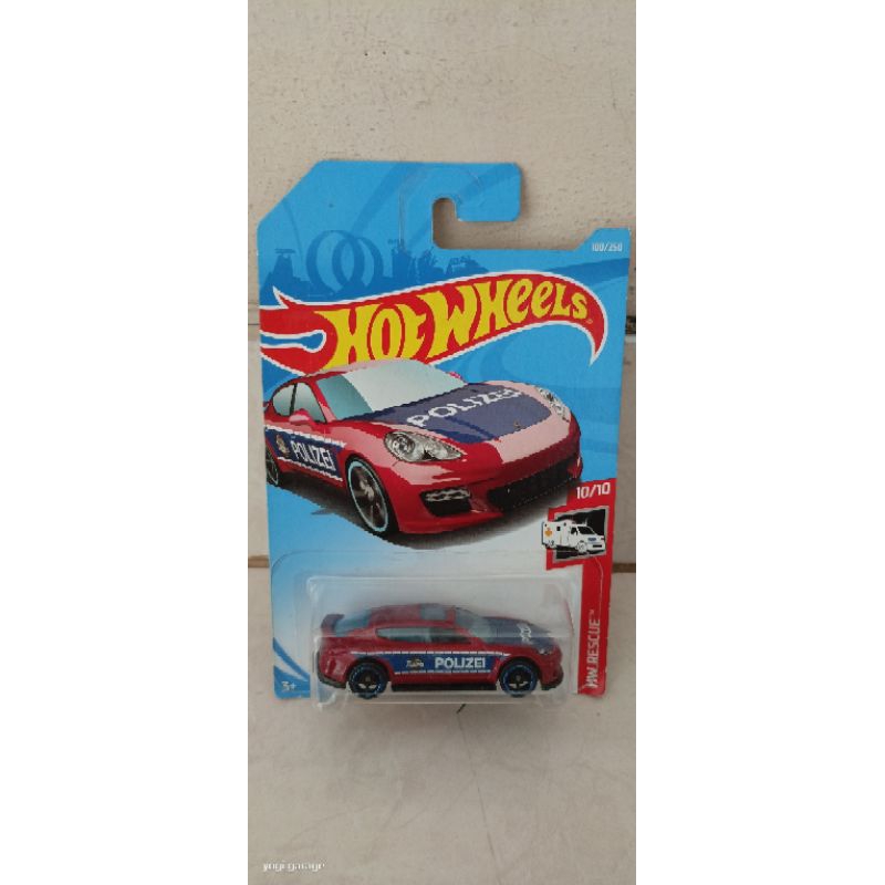 hot wheels polizei porsche panamera