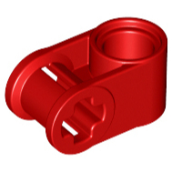 Lego Red Part 6536 Technic, Axle and Pin Connector Perpendicular