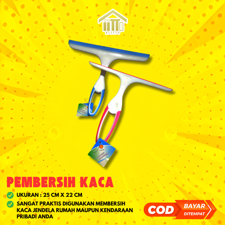 ALAT PEMBERSIH KACA / PEMBERSIH KACA JENDELA / WIPER PEMBERSIH KACA KARET ANTI JAMUR PENGGANTI LAP P