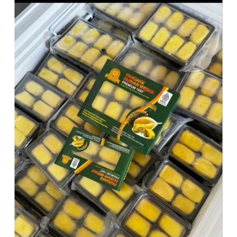 

Pancake Durian Medan Isi 12