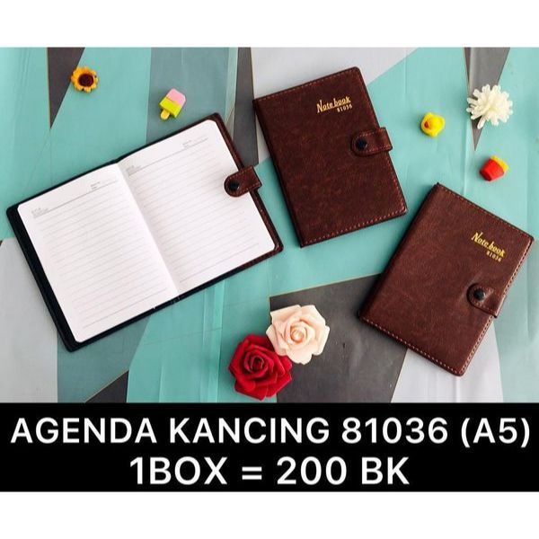 

ATK*Buku Agenda Kancing 81036 A5 @10/200pc #