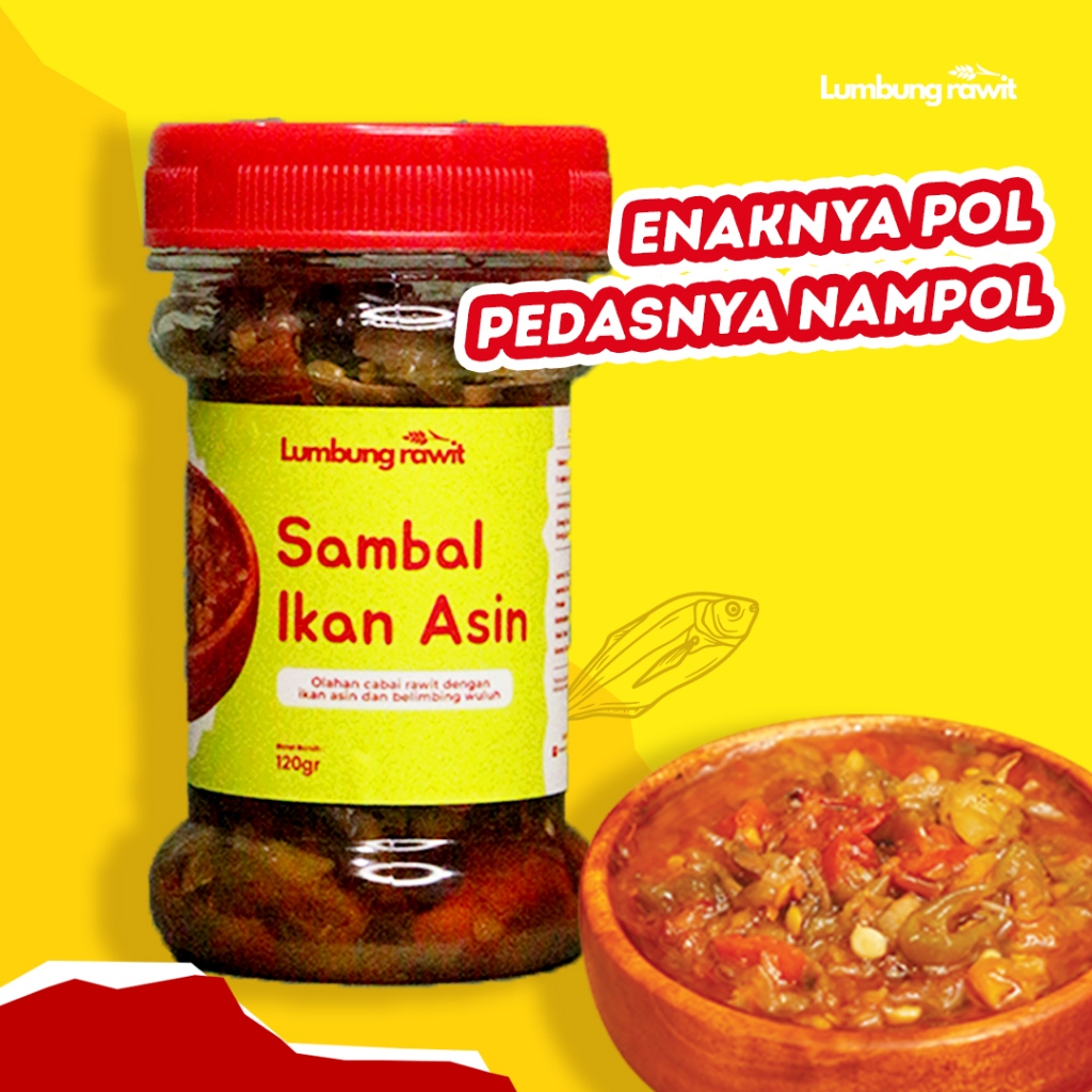 

Lumbung Rawit - Sambal Ikan Asin 120gr