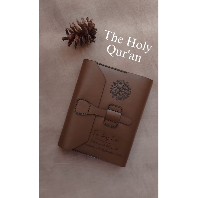 ALQURAN | Cover Al-Qur'an Kulit Asli Custom | Al-Qur'an Custom | AlQURAN CUSTOM