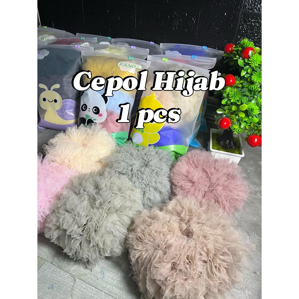 SCRUNCHIE / CEPOL HIJAB SIZE LITE