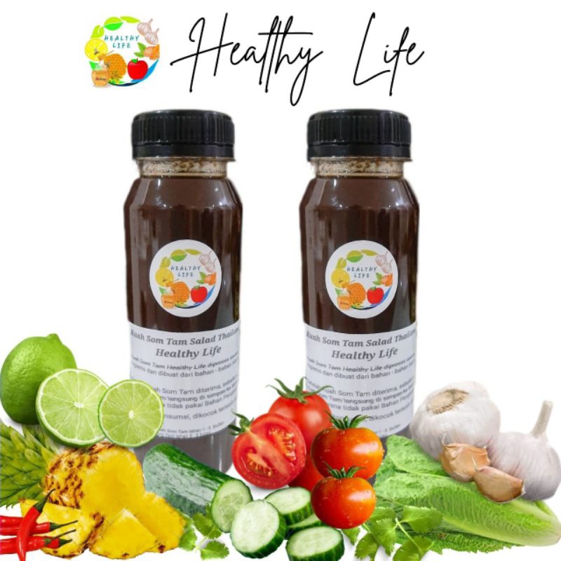 

Kuah Somtam 260 ML 100% HALAL / Saus Somtam / Sauce Somtam / Som Tam / Salad Thailand / Rujak Thailand / Som Tum / Mamuang