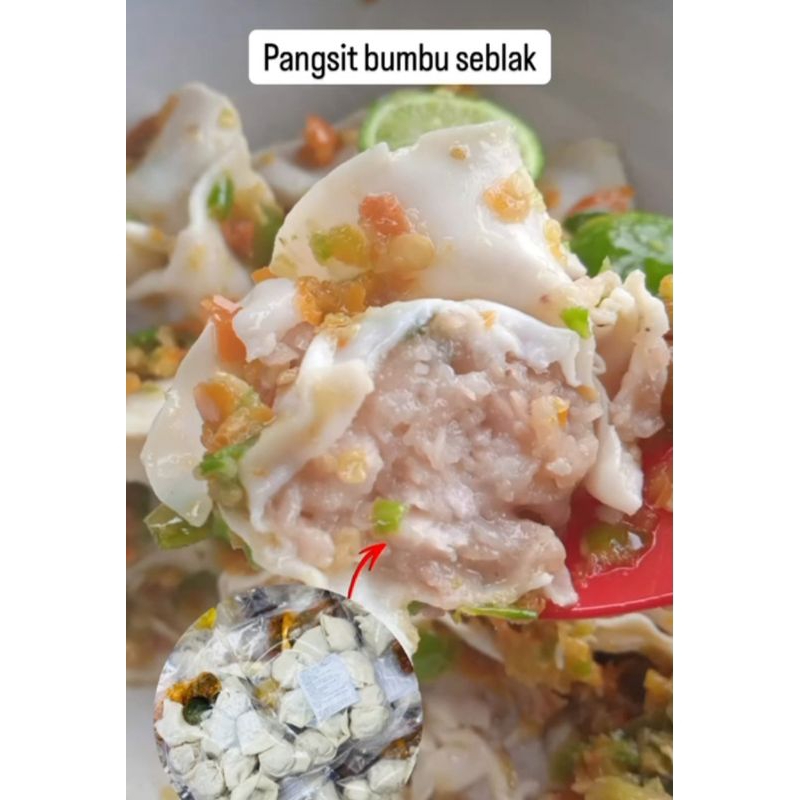 

PANGSIT BUMBU SEBLAK