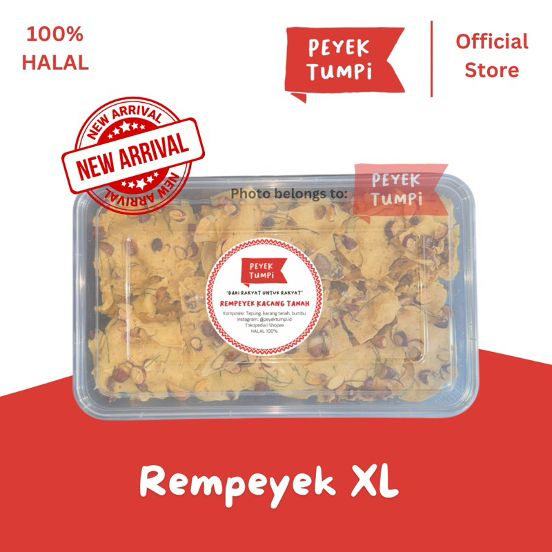 

PEYEK TUMPI - Rempeyek Semua Varian (XL) | Peyek Kacang | Peyek Teri Medan | Peyek Udang Rebon | Peyek Cabai Rawit | Peyek Kedelai Hitam | Peyek Kacang Hijau | Peyek Mede/Mete | Peyek Almond | Peyek Baby Cumi