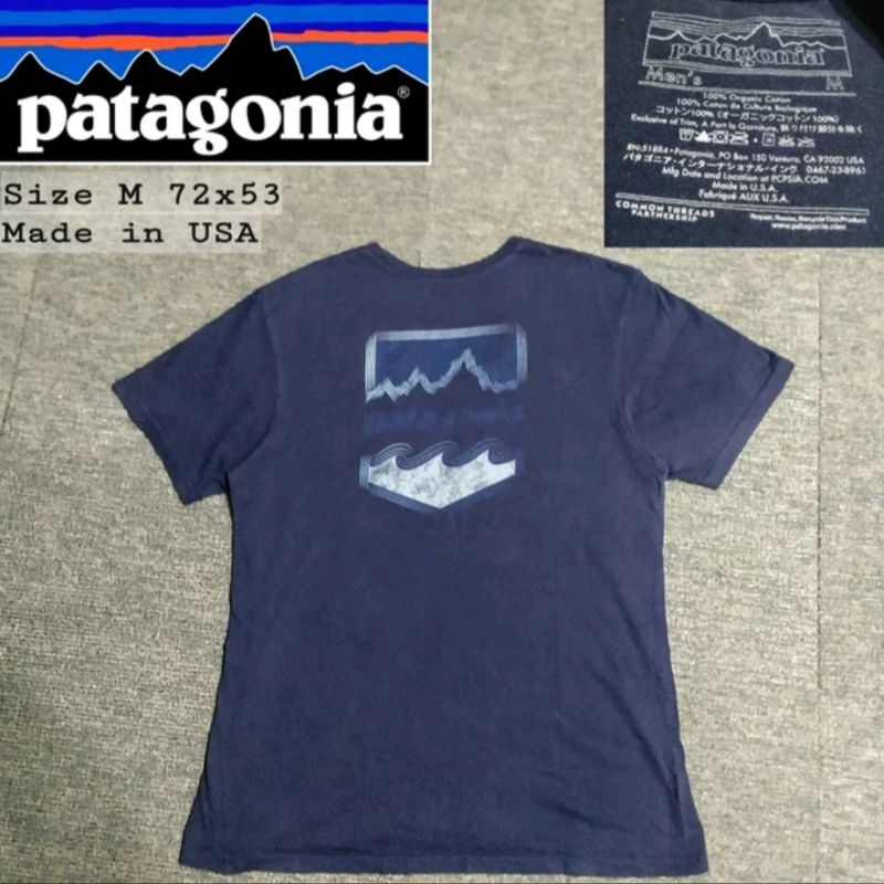 kaos patagonia original ori usa preloved second bekas