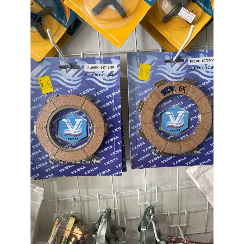 Kampas kopling vespa merk vemsa super sprint px excel