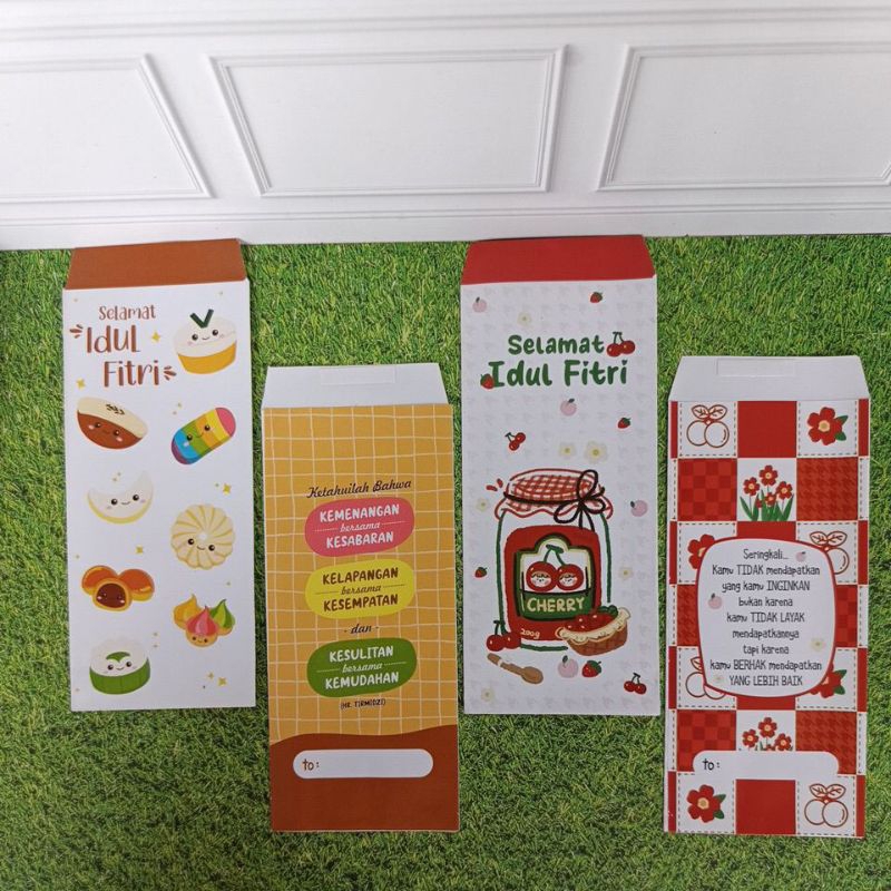 

ISI 10. AMPLOP LEBARAN PANJANG. GLOSSY DAN TEBAL. UANG TIDAK PERLU DI LIPAT. KUALITAS PREMIUM