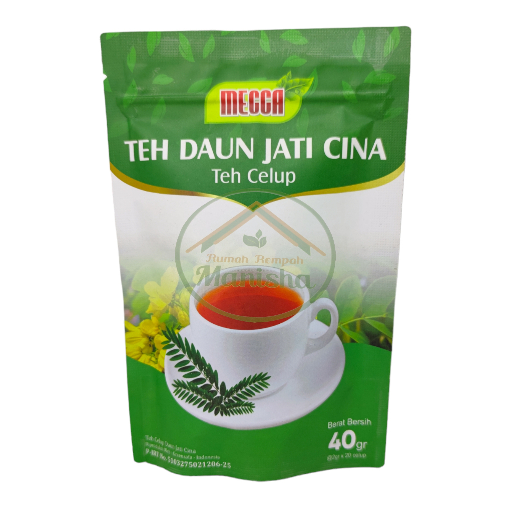 

MECCA - Teh Daun Jati Cina Celup isi 20 Kantong