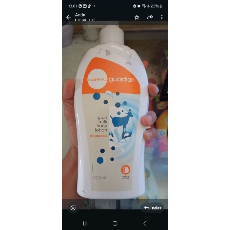 Guardian Essential Goat Milk Body Lotion 500ml
