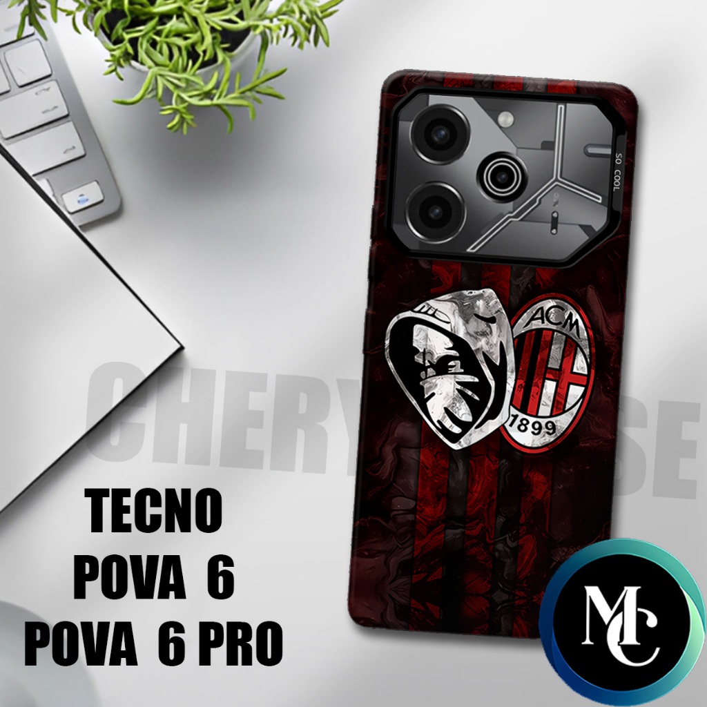 CC29/ case Hand phone Tecno Pova 6 dan Tecno Pova 6 pro/Motif bola/casing Tecno Pova 6/kesing Tecno 
