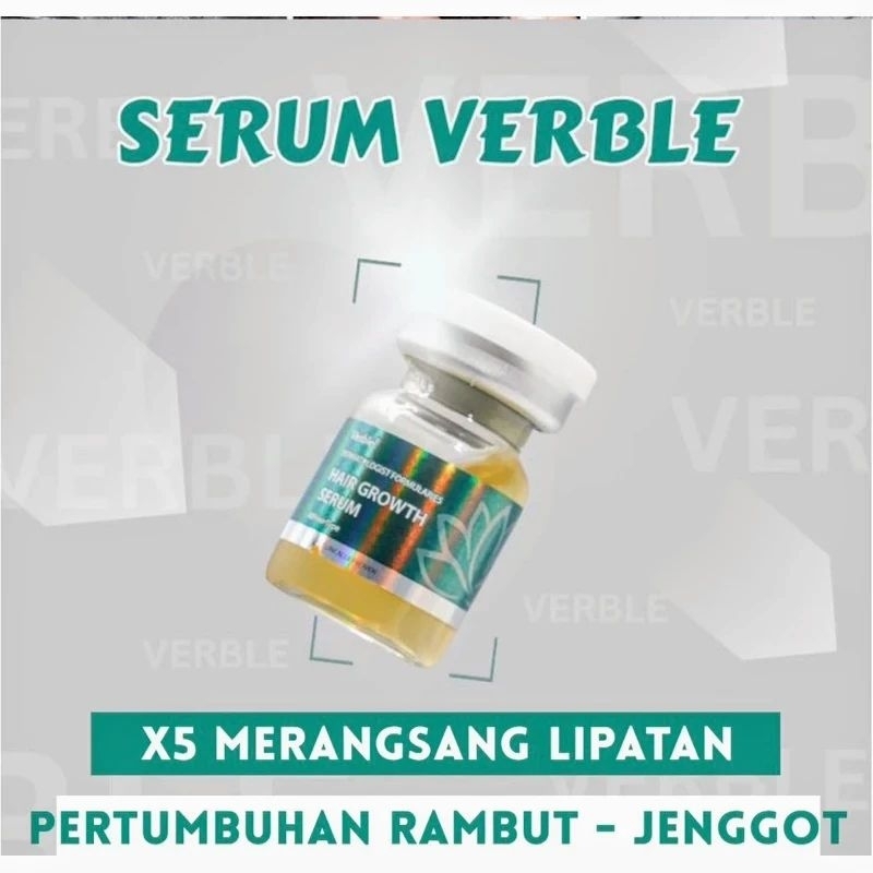 HAIR GROWTH SERUM VERBLE Serum Penumbuh Rambut