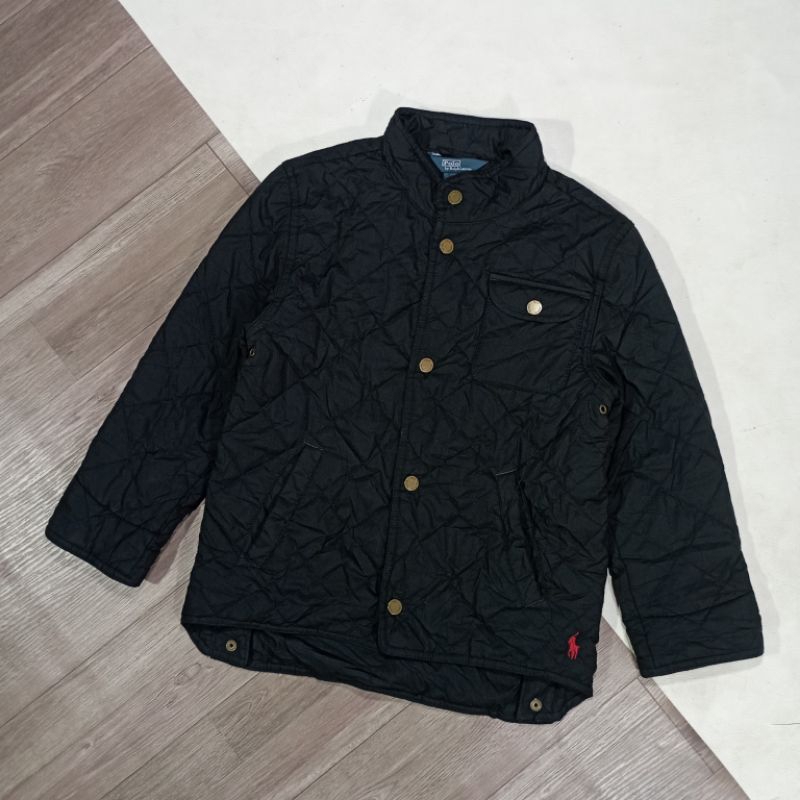 Jacket Quilted Polo Ralph Lauren anak usia 5-6 tahun bekas preloved