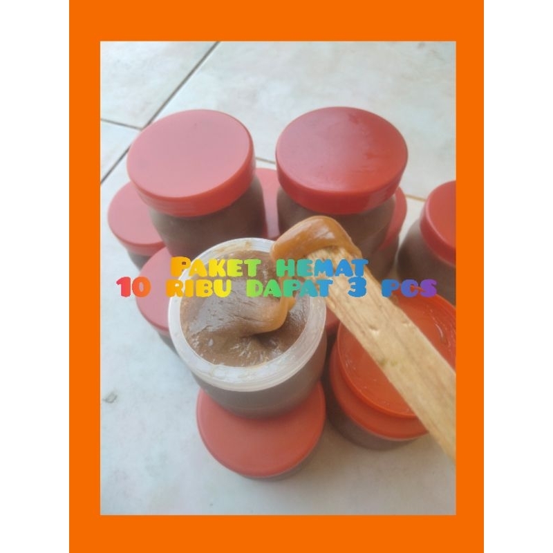 

paket hemat petis enak kemasan kupluk (3pcs )