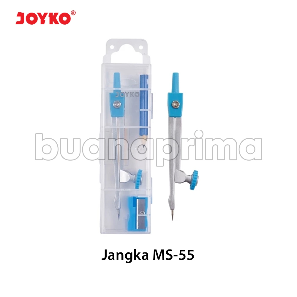 

Jangka Joyko Pakai Pensil MS-55 Math Set Matematika