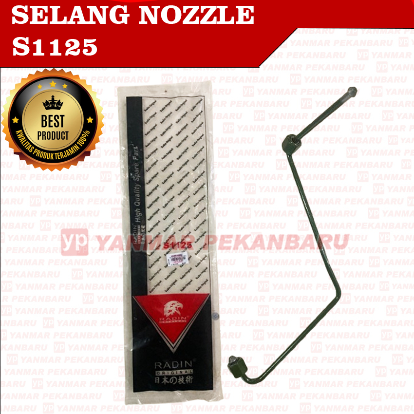 S1125 Selang Nozzle Nozel Nojel High Pressure Pipe mesin dongfeng 30PK RD