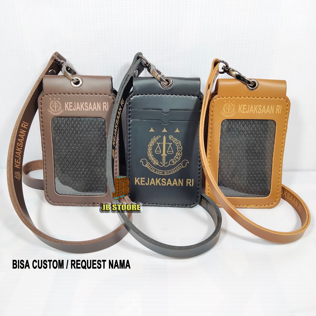 

Tempat Id Card KEJAKSAAN Lipat Kulit / Id Card Holder Kejaksaan Saku Kulit / nametag kejaksaan lipat kulit