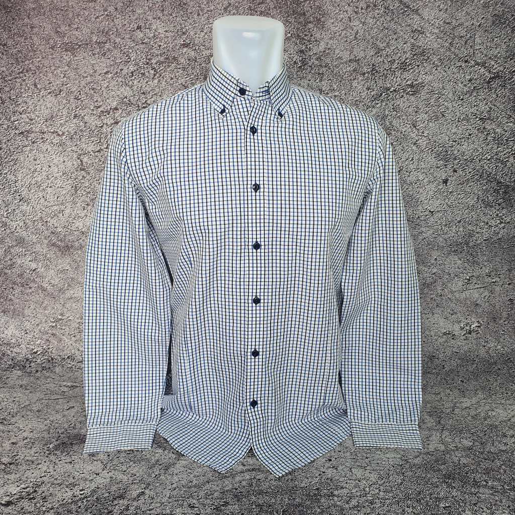 Baju Kemeja Panjang STCO - Size M / Lebar 52 cm - Original - Second