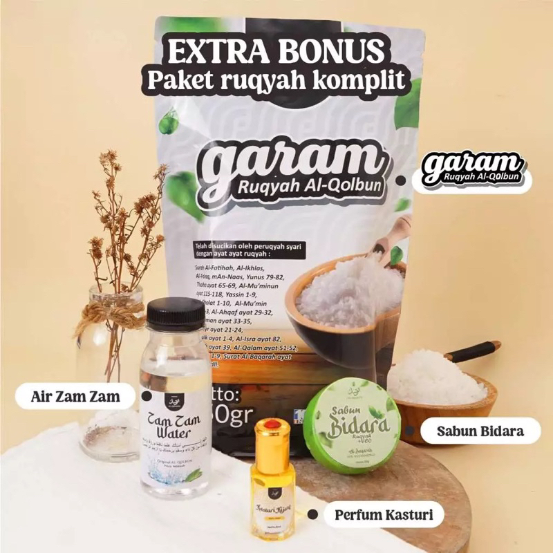 

Al qolbun garam herbal terapi membantu meningkatkan fokus, rasa percaya diri dan membuka peluang baru kemasan 750gr