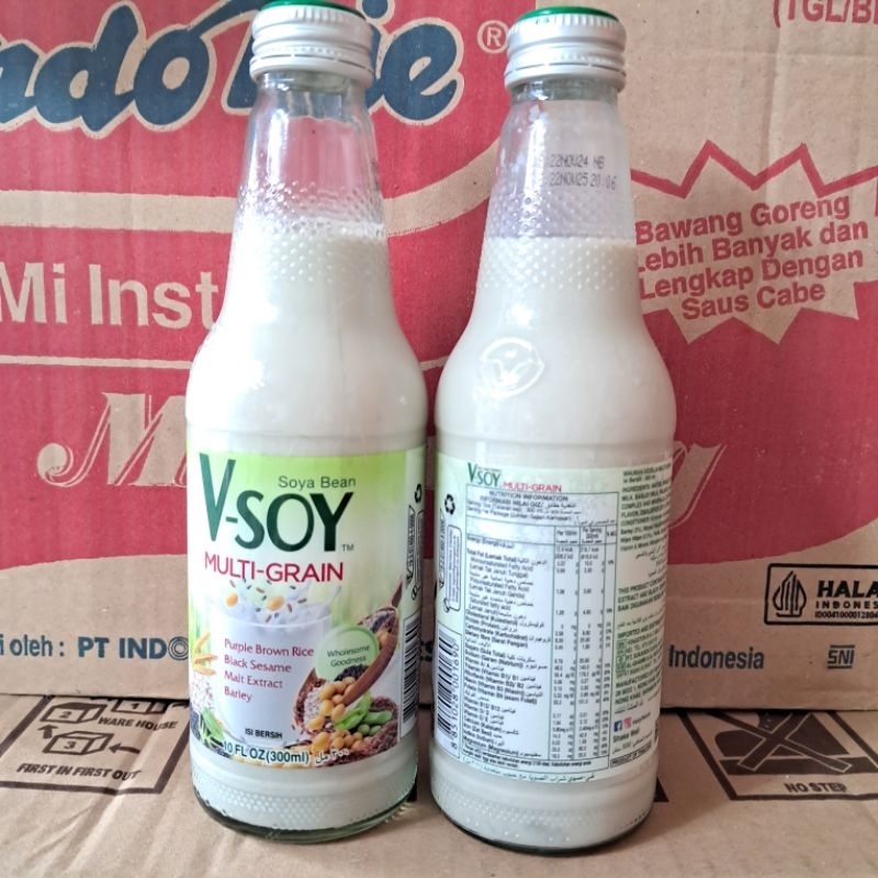 

V-SOY Soya Bean Milk Susu Kacang Kedelai 300 ml